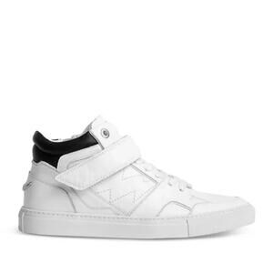 Zadig & Voltaire Mid Flash Leather High-Top Sneakers EU 39 US Women’s 8 NWB